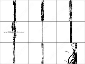 Free Grunge Border Brushes Free