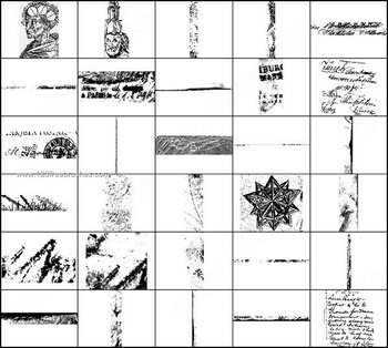 Free Grunge Elements Brushes Pack