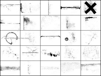 Dirty Spray Photoshop Brushes Free