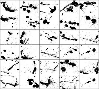 Free Splash Brushes for Photoshop