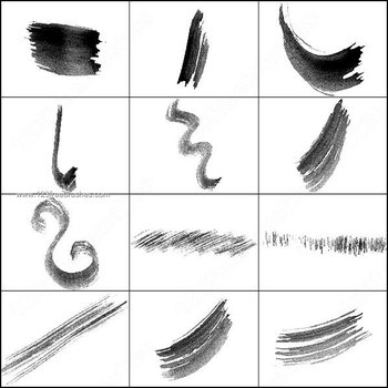 Dry Brush Strokes Photoshop Free