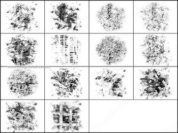 Grunge Photoshop Brushes Set