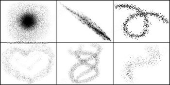 Free Glow Photoshop CS2 Brushes