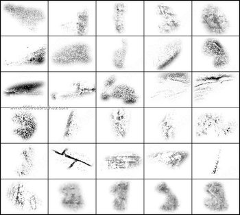 Abstract Dirty Grunge Brushes Free