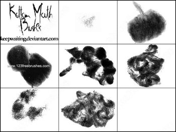 Sponge Grunge Photoshop Brushes