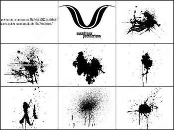 Free Splatter Brush Pack