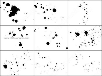 Splatter Brush Photoshop