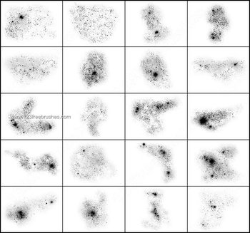Stars – Planet – Landscape – Sun Brushes
