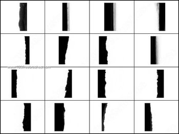 Free Torn Paper Brushes for Photoshop 7