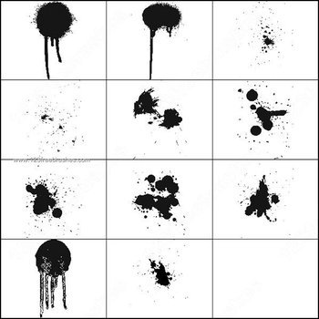 Ink Splatter Brush Pack Free