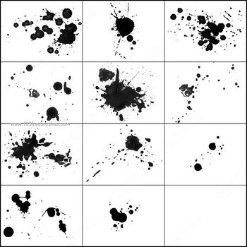 Ink Splatter Brush Photoshop Free
