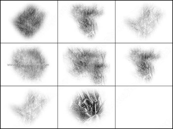 Free Grunge Fractal Brushes