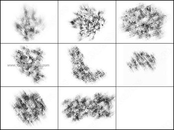 Photoshop 7 Grunge Abstract Brushes