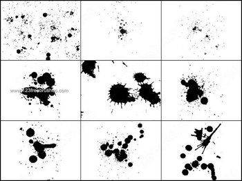 Ink Splatter Brush Ps