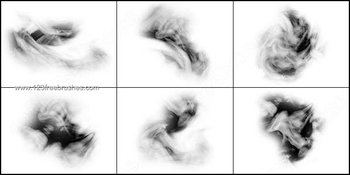 Grunge Abstract Brushes Set