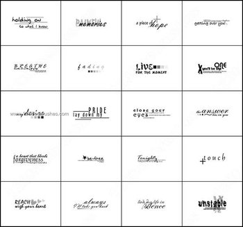 Text Brushes Free