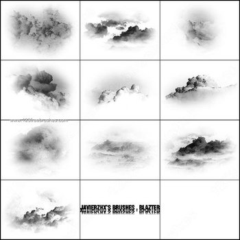 Cloud Brushes Photoshop