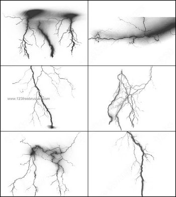 Free Download Lightning Brush Photoshop