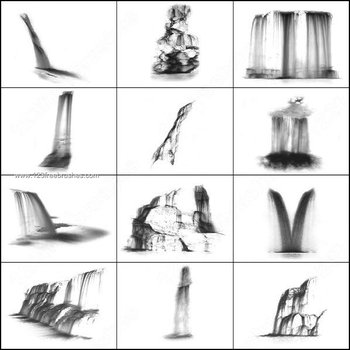 Waterfall Brushes Photoshop Free Download