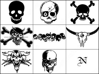 Skull Brush Photoshop