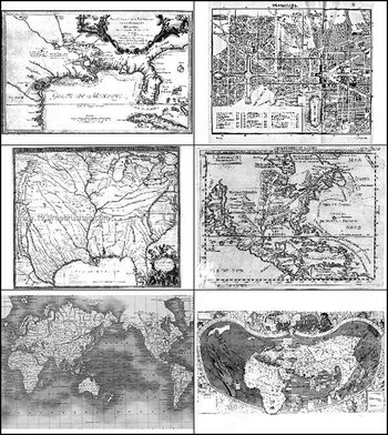 Free Photoshop Brushes Globe Antiques Maps