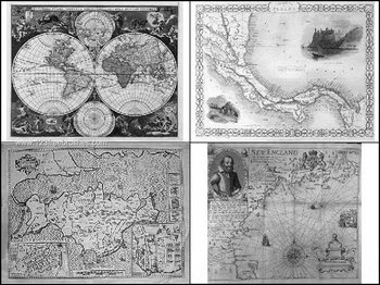 Free Old Map Brushes