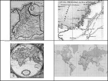 World Globe Photoshop Brushes