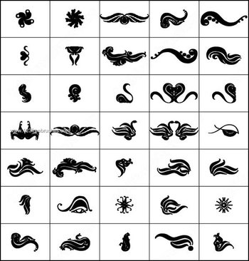 Flourishes Brushes