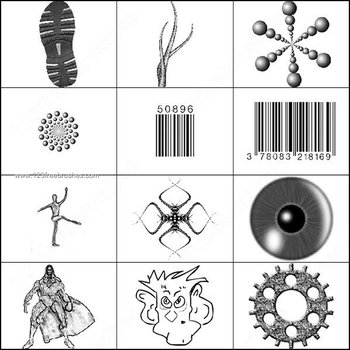 Eyeball – Barcode – Slipper Brushes