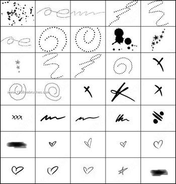 Deco Brushes for Photoshop CS