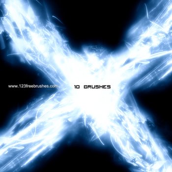 3D Abstract Blue