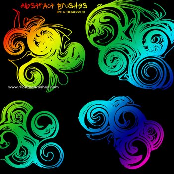 Abstract Curly Fractal