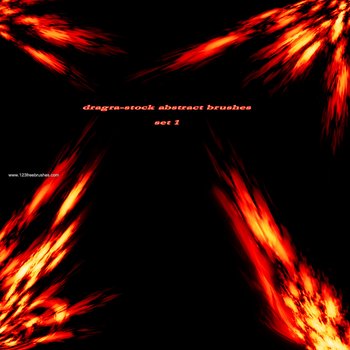 Abstract Fire Fractal