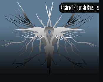 Abstract Flourish