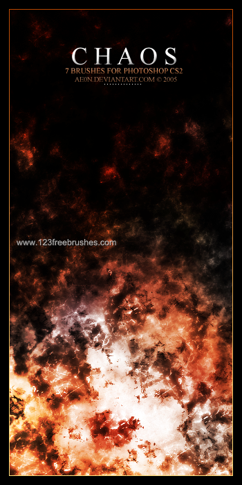 Abstract Dragon Brush
