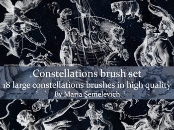 Abstract Border Brushes