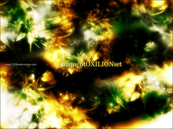 Abstract Light Brushes Gimp