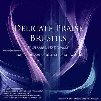 New Abstract Brushes For Photoshop