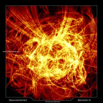 Abstract Fractal Brushes Photoshop
