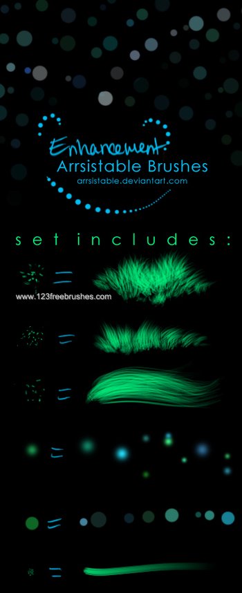 Fractal Brushes Photoshop Cs4