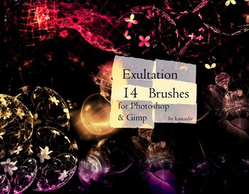 Abstract Art Brush Strokes
