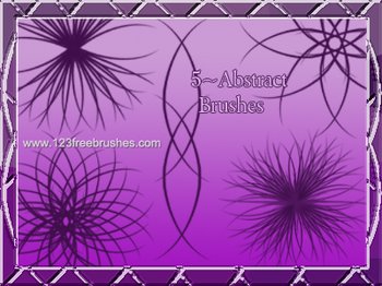 Abstract Brushes Photoshop Cs3