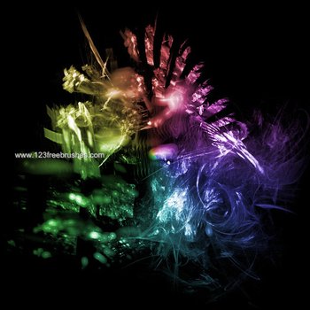 Abstract Art Brush Strokes