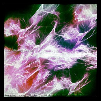 Abstract Christmas Tree Brushes