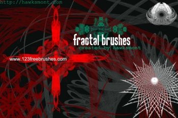 Abstract Heart Brushes Photoshop