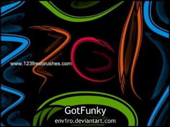 Abstract Glow Brushes