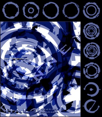 Fractal Brushes Photoshop