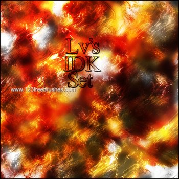 Abstract Christmas Tree Brushes