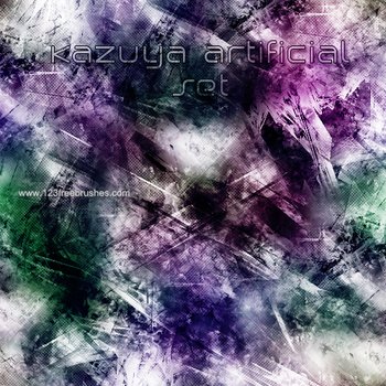 Abstract Expressionist Brush Strokes