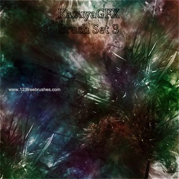 Abstract Glow Brushes